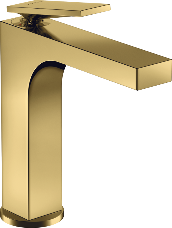 AXOR CITTERIO Yksiote pesuallashana 160, vipupohjaventtiili, kiillotettu kulta optiikka