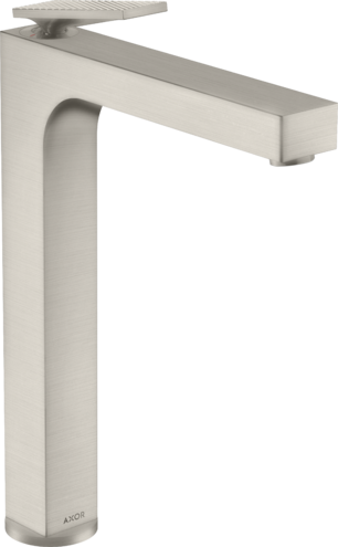 AXOR CITTERIO Yksiote pesuallashana 280, sulkeutumaton pohjaventtiili - rombinen leikkaus, ruostumaton teräs