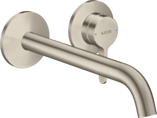 AXOR ONE Yksiote pesuallashana piiloasennus seinään juoksuputki, harjattu nikkeli