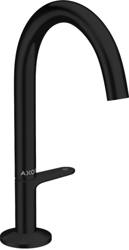 AXOR ONE pesuallashana Select 170, PushOpen-pohjaventtiilillä, 48020670, mattamusta