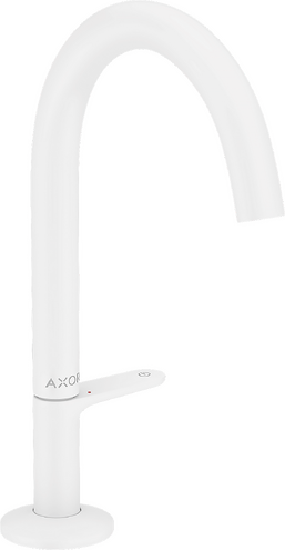 AXOR ONE pesuallashana Select 170, PushOpen-pohjaventtiilillä, mattavalkoinen