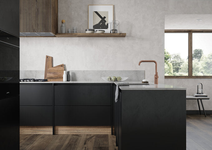 Damixa SILHOUET keittiöhana, 740868700, harjattu kupari pvd