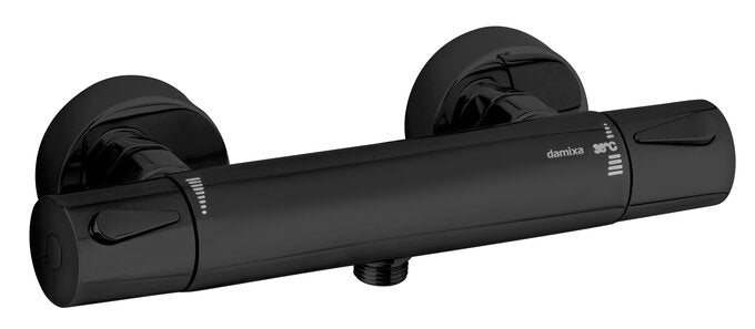 Damixa SILHOUET suihkutermostaatti, 744006135, mattamusta