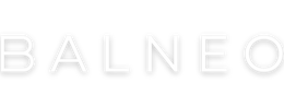 Balneo logo valkoinen