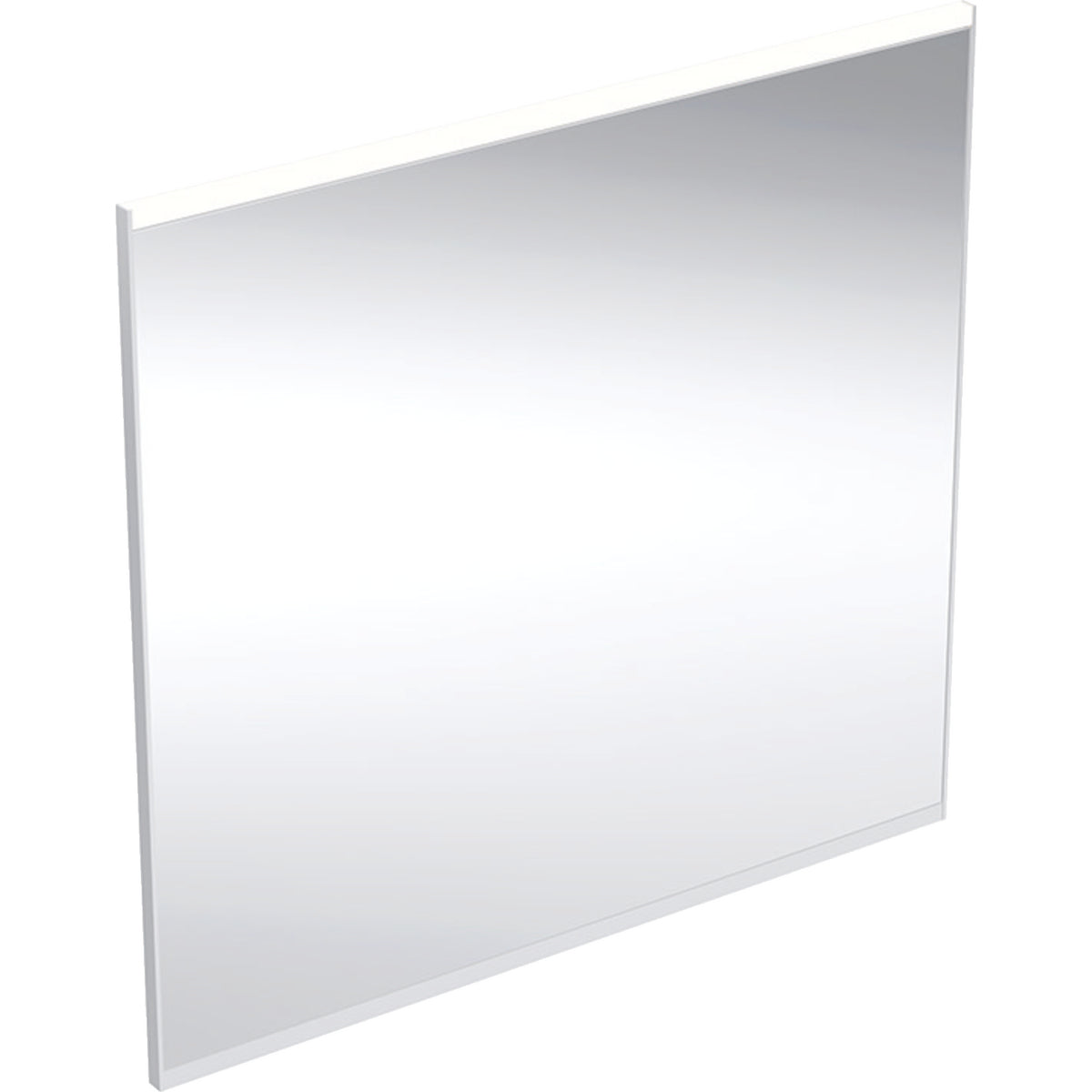 Geberit Option Plus Square -tasopeili 750x32x700mm, suoralla ja epäsuoralla valaistuksella, alumiini