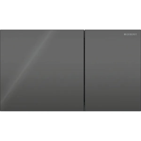 Geberit Sigma70 -huuhtelupainike kaksoishuuhteluun, kulmikas, musta