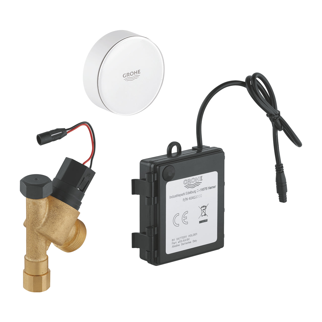 Grohe Switch etäkäyttöinen pesukoneventtiili, paristokäyttöinen kaukosäädin