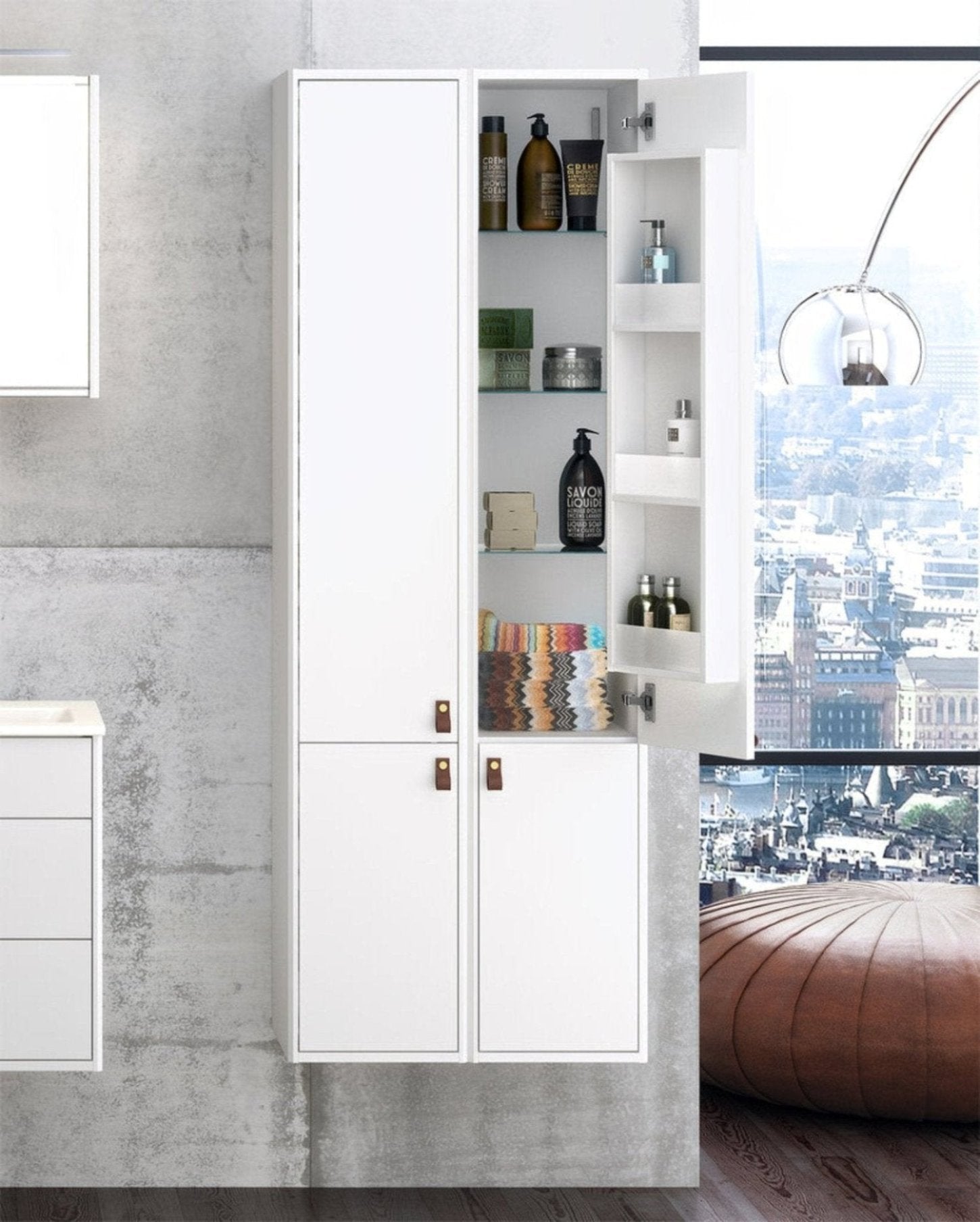 Gustavsberg Graphic korkea kaappi