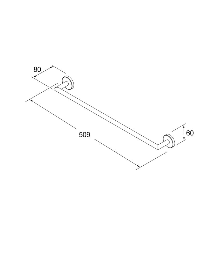 Gustavsberg Round pyyhetanko, mittakuva