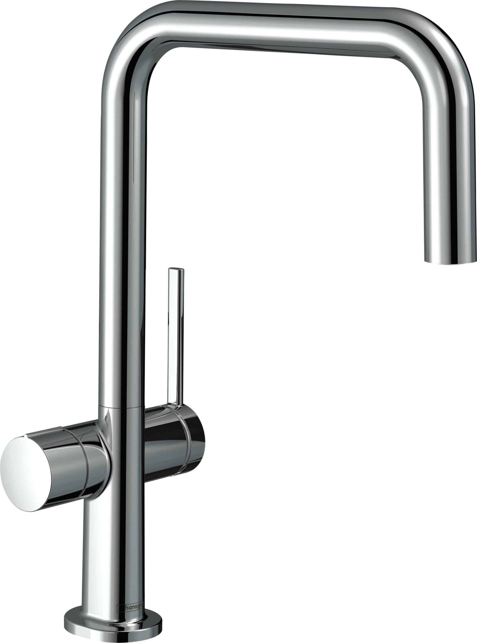 Hansgrohe Talis M54 yksiote keittiöhana U 220 1jet, pesukoneventtiili, 72807000, kromi
