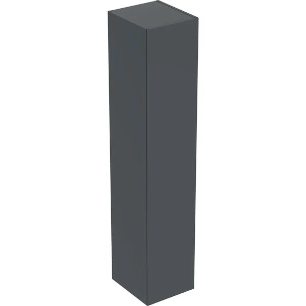 IDO Elegant -korkea kaappi, yhdellä ovella, musta