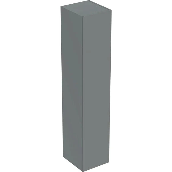 IDO Elegant -korkea kaappi, yhdellä ovella, tummanharmaa