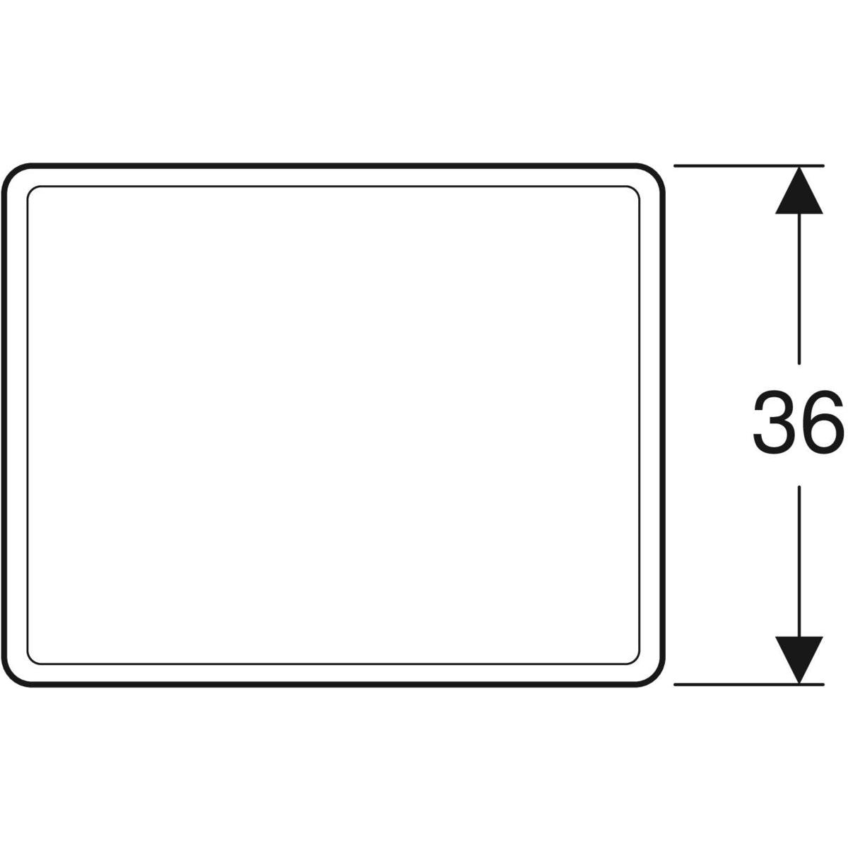 IDO Glow -rahi, mittakuva