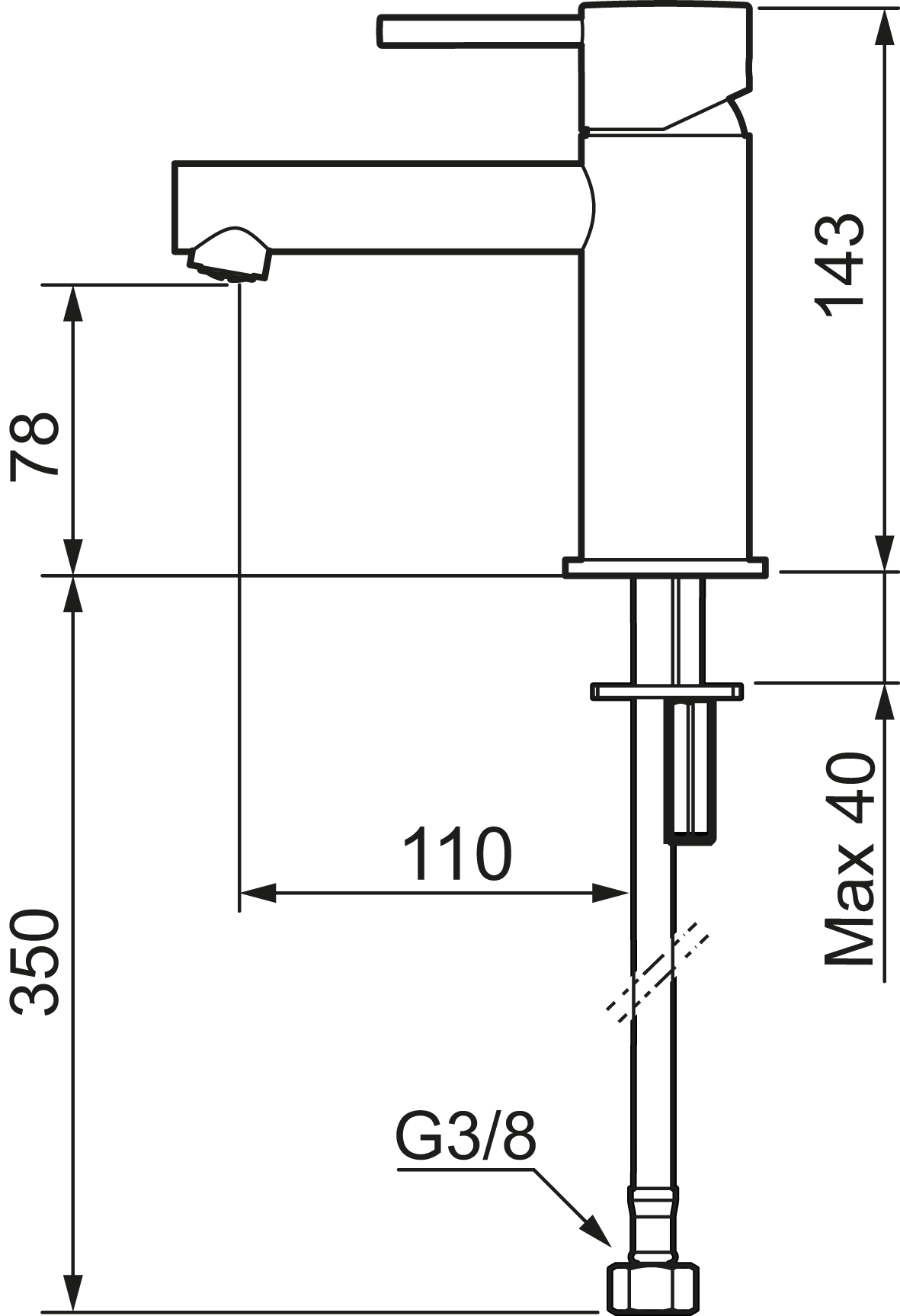 MORA INXX II, small pesuallashana, 273003.CA, kromi, mittakuva