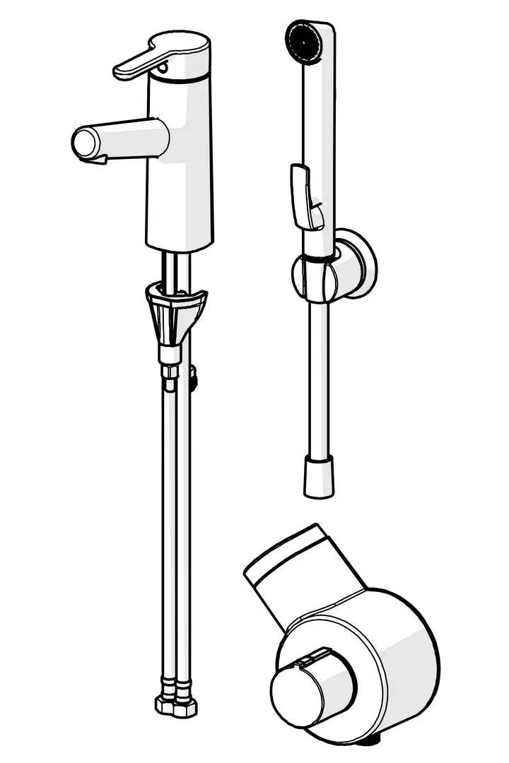 Oras Inspera pesuallashana, 3 V, 3013F, kromi, piirroskuva