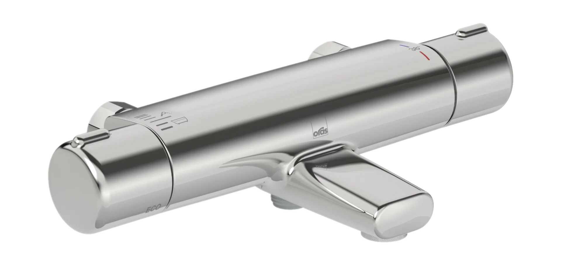 Oras Nova ECO, Suihkuhana juoksuputkella, 7462G, kromi