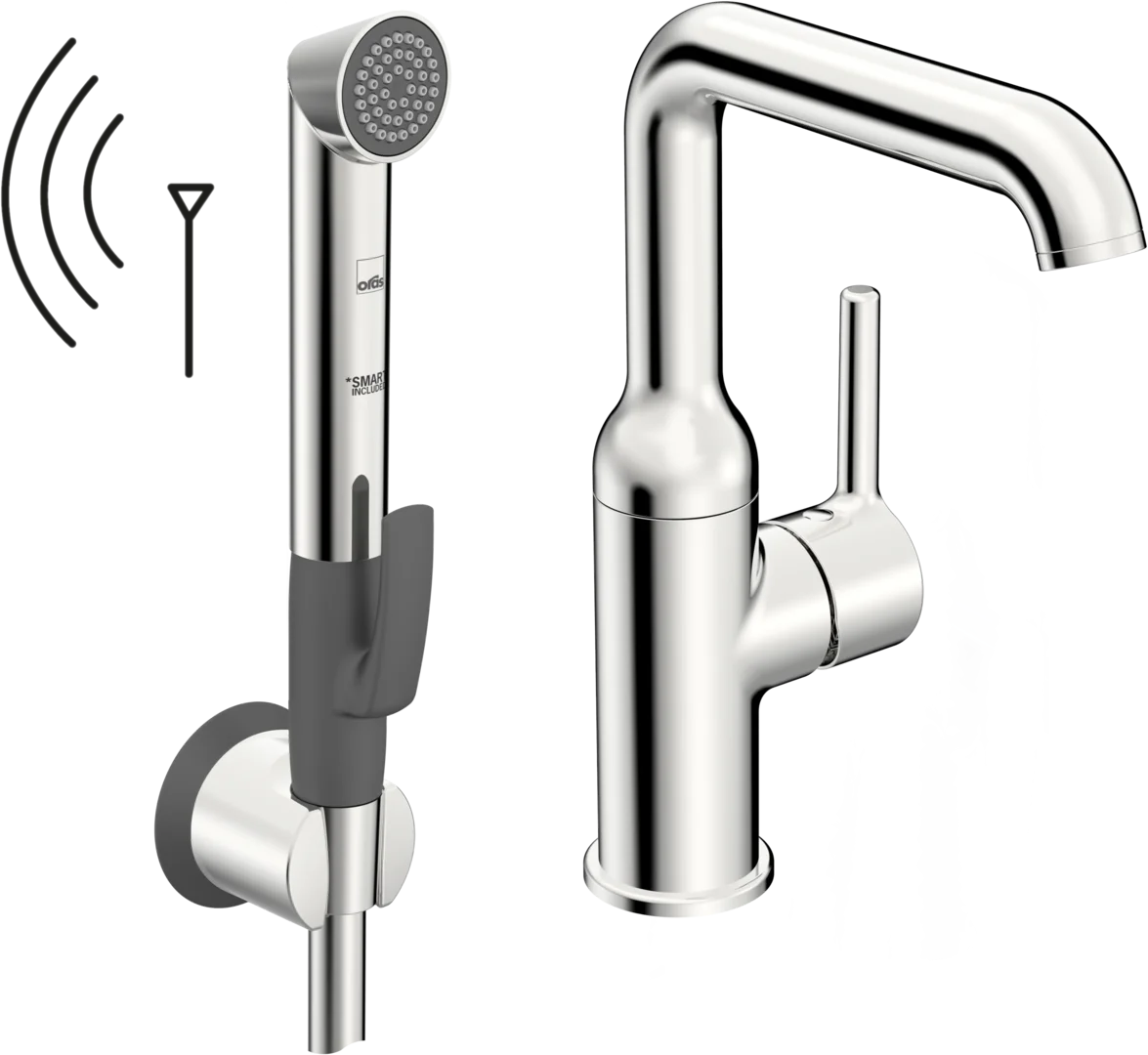 Oras Optima Style pesuallashana, 3 V, 2615FH, kromi