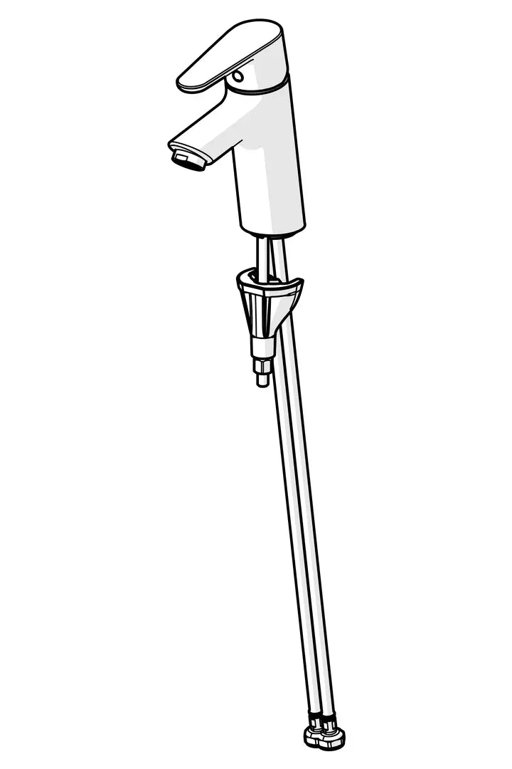 Oras Optima pesuallashana, 2610F-33, mattamusta, piirroskuva