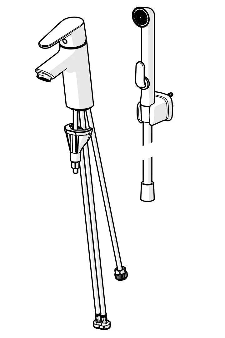 Oras Optima pesuallashana, 2612F, kromi, piirroskuva