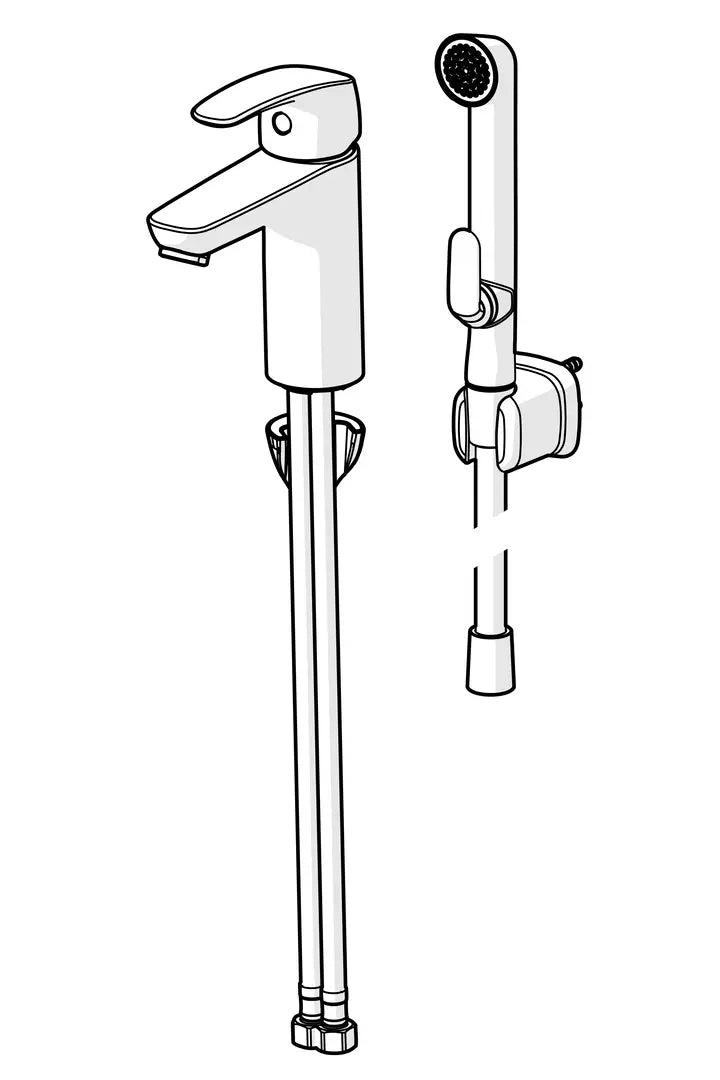 Oras Safira XL pesuallashana, 1001F, kromi, piirroskuva