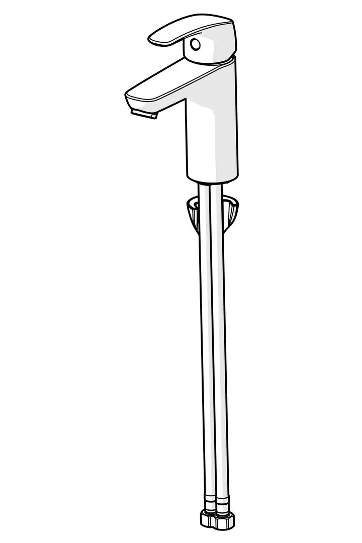 Oras Safira XL pesuallashana, 1011F, kromi, piirroskuva