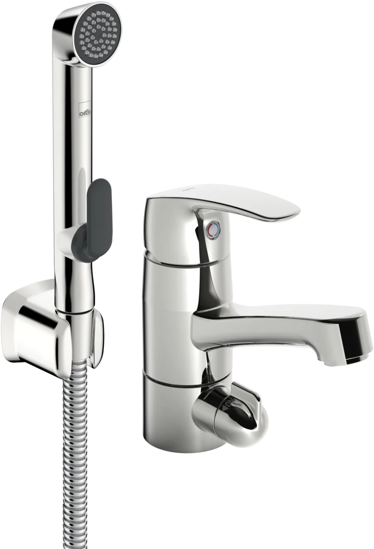 Oras Safira pesuallashana, jossa pesukoneventtiili, 1014F, kromi