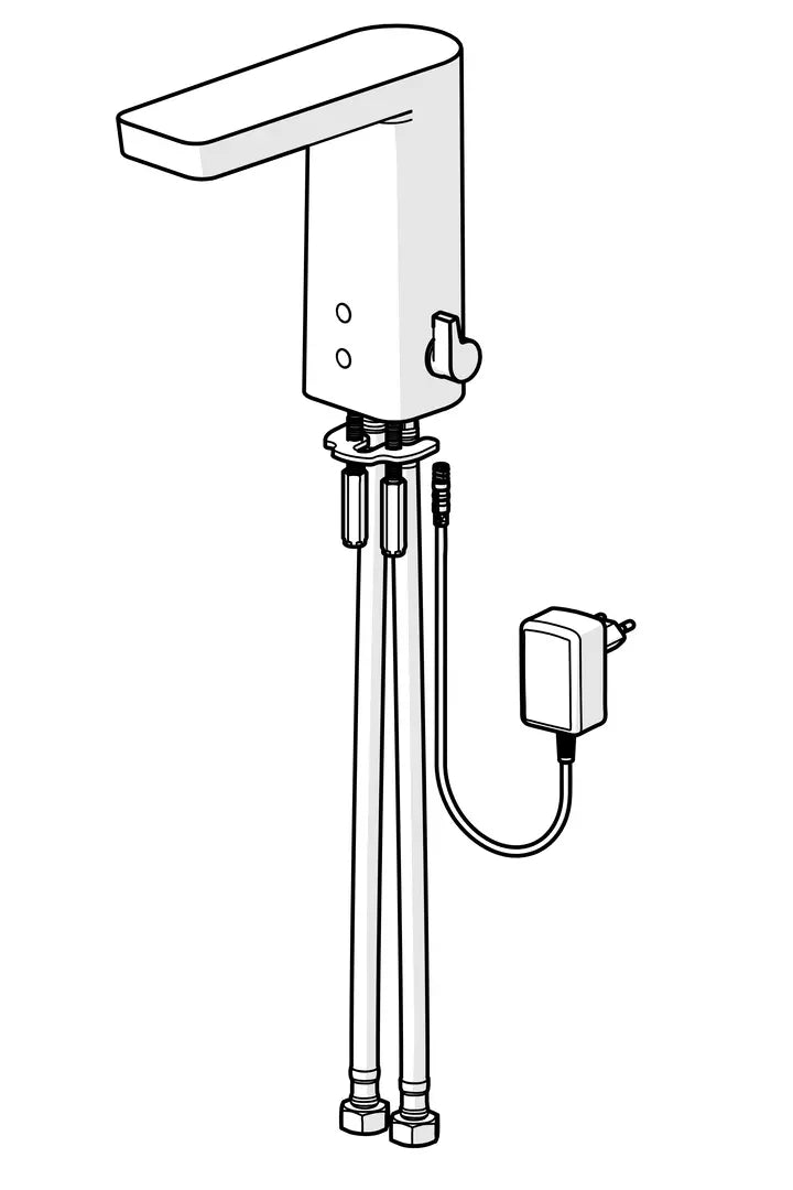 Oras Stela ECO+ pesuallashana, 9/12 V, Bluetooth, 4824FTZ, kromi, piirroskuva