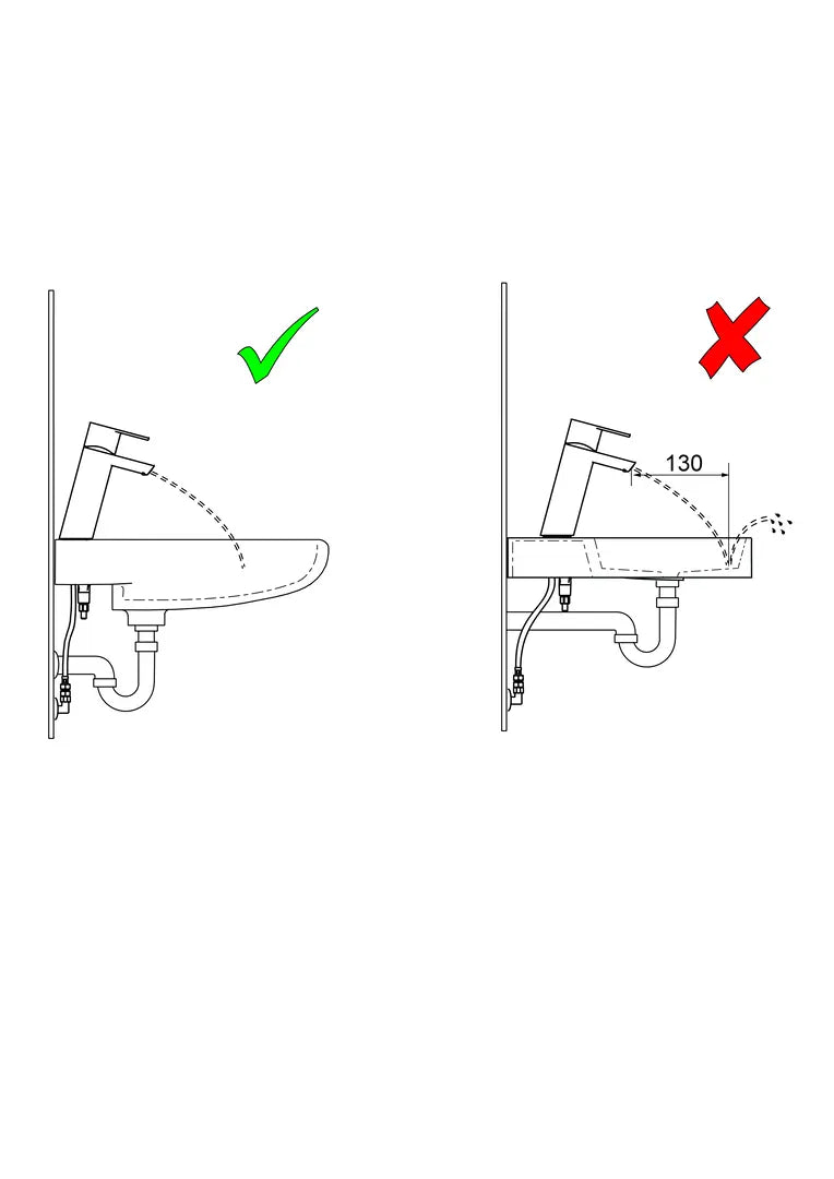 Oras Stela pesuallashana, 4810F, kromi, asennuskuva