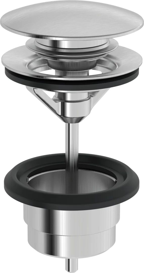 Oras helppokäyttöinen pohjaventtiili, 200061-80, harjattu teräs