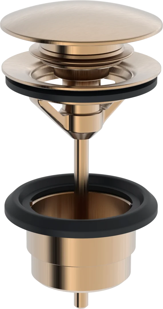 Oras helppokäyttöinen pohjaventtiili, 200061-81, harjattu pronssi