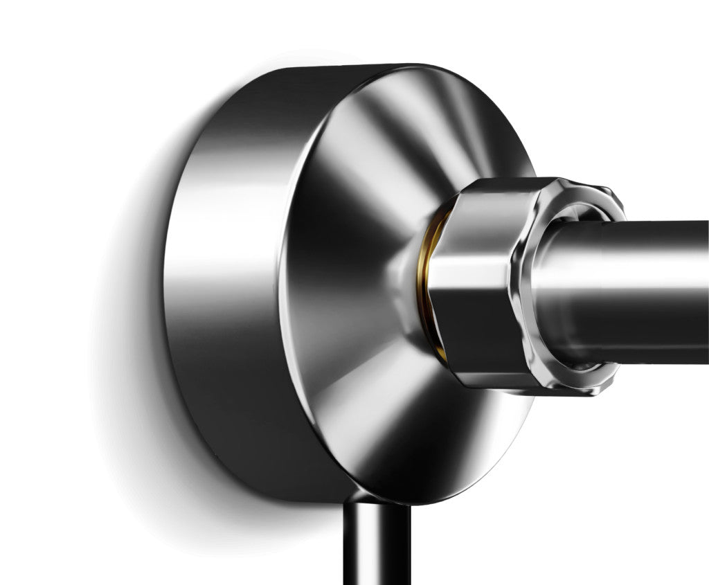 Oras pinta-asennusliitinpari, kromi