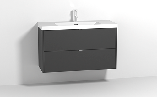 Otsoson AALTO PLUS COLOR kylpyhuoneryhmä 1000, musta