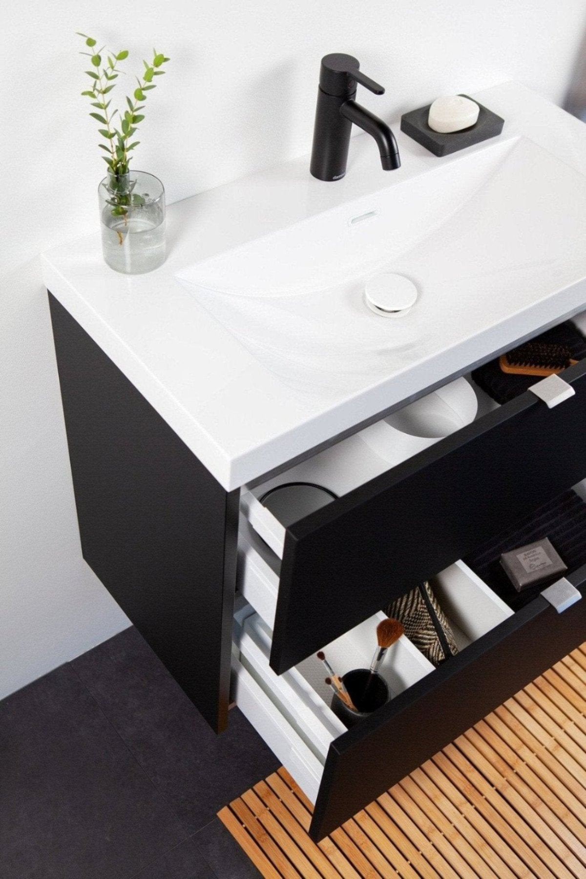 Otsoson AALTO PLUS COLOR kylpyhuoneryhmä 1000, musta