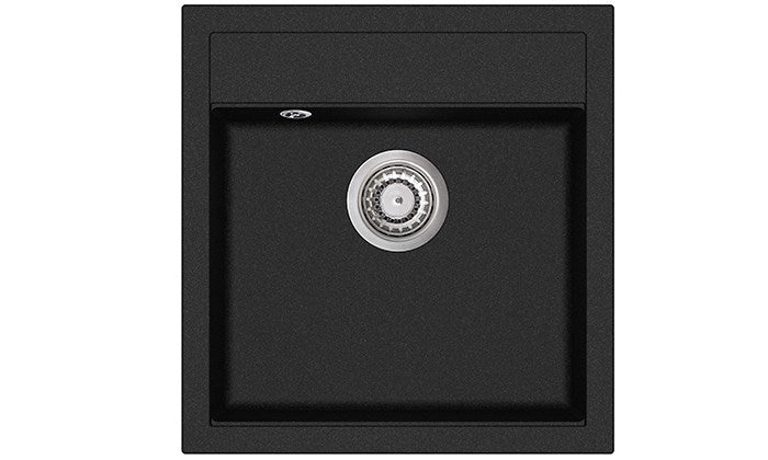 Otsoson Teno keittiöallas 490X510, musta