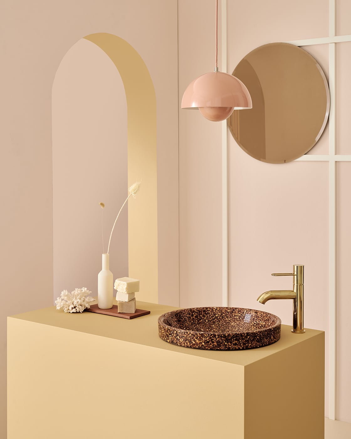 Woodio soft40 upotettava pesuallas, Moderni kylpyhuone, sisustusinspiraatiota