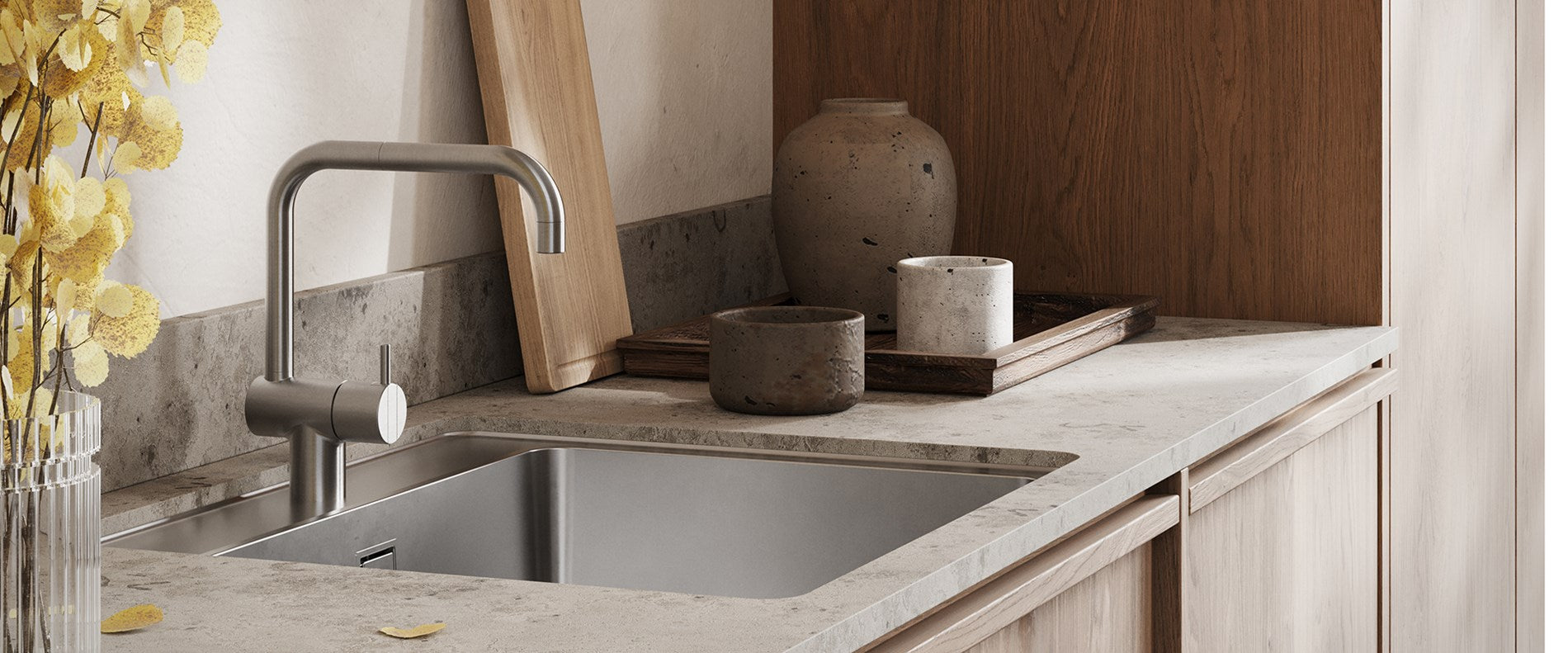 Stala ONE-T50 keittiöallas hana-alueella