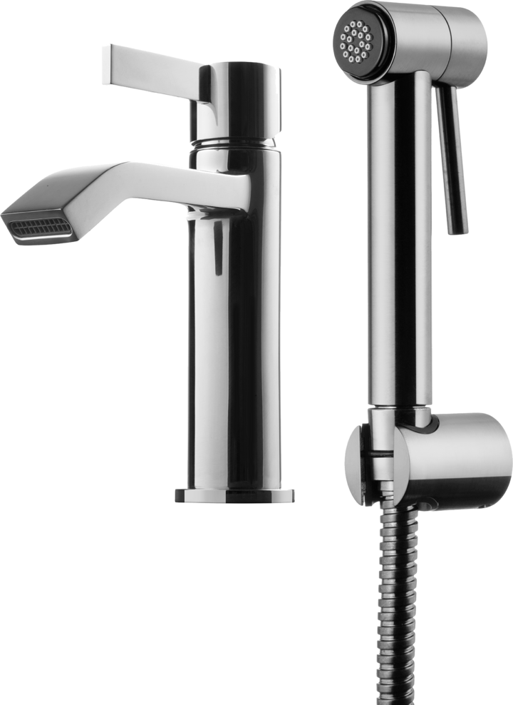 Tapwell ARM069 pesuallashana käsisuihkulla, kromi