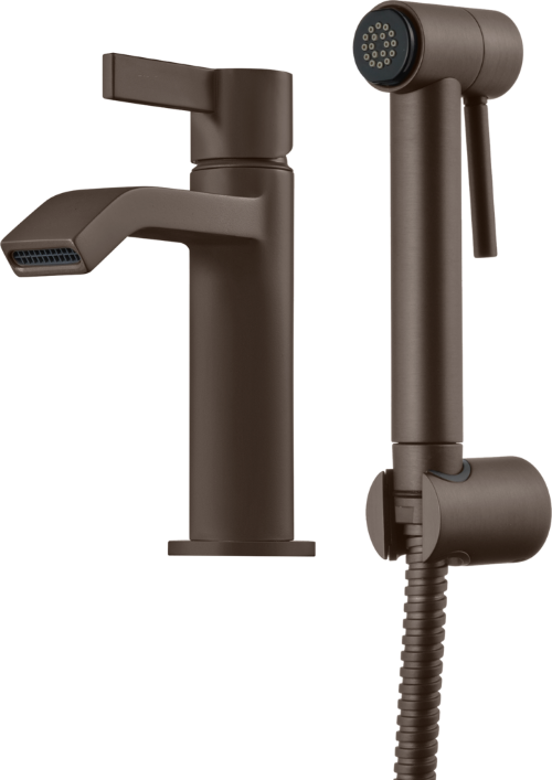 Tapwell ARM069 pesuallashana käsisuihkulla, pronssi