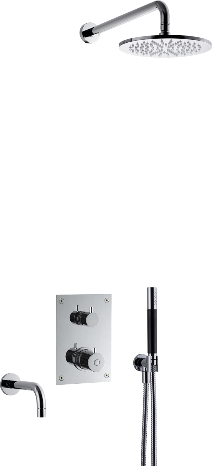 Tapwell BOX7368 piiloasennus sadesuihku ammehanalla