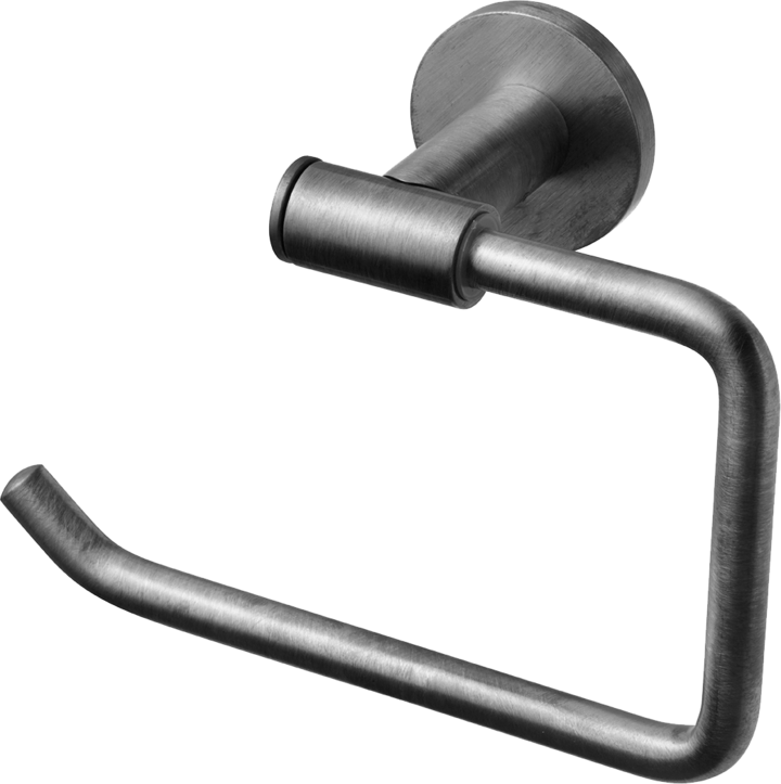 Tapwell TA235 WC-paperiteline, harjattu musta kromi