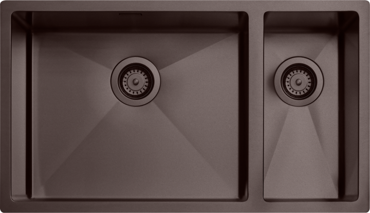 Tapwell TA7040 keittiöallaspaketti, ruostumaton teräs, pronssi