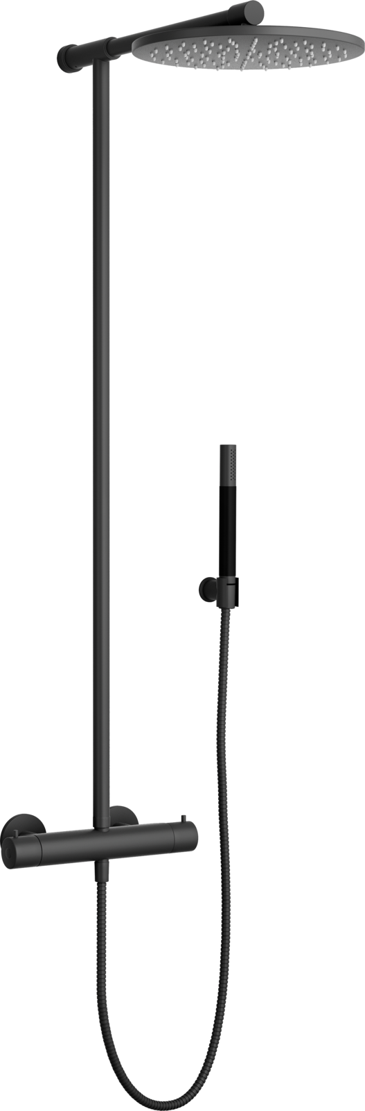 Tapwell TVM300 sadesuihku, matta musta