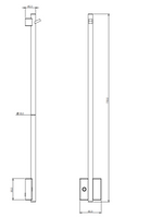 Tapwell TW750-85 pyyhekuivain, mittakuva