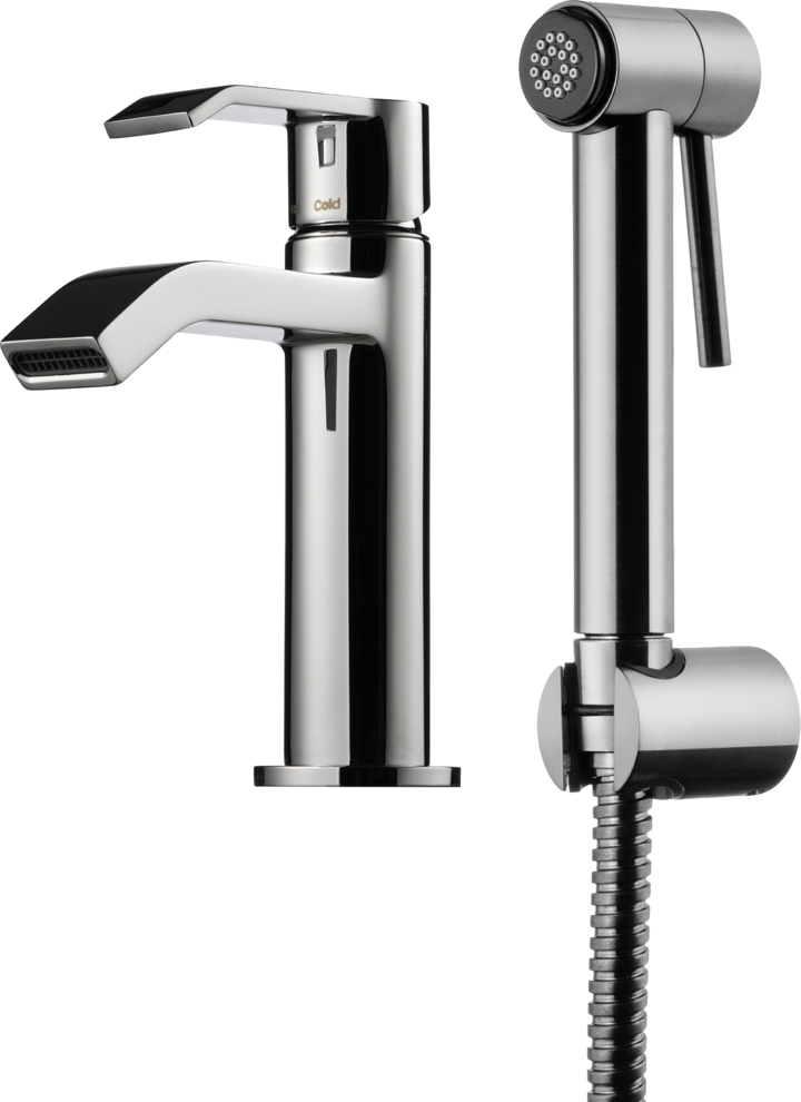 Tapwell VIC069 pesuallashana käsisuihkulla, kromi