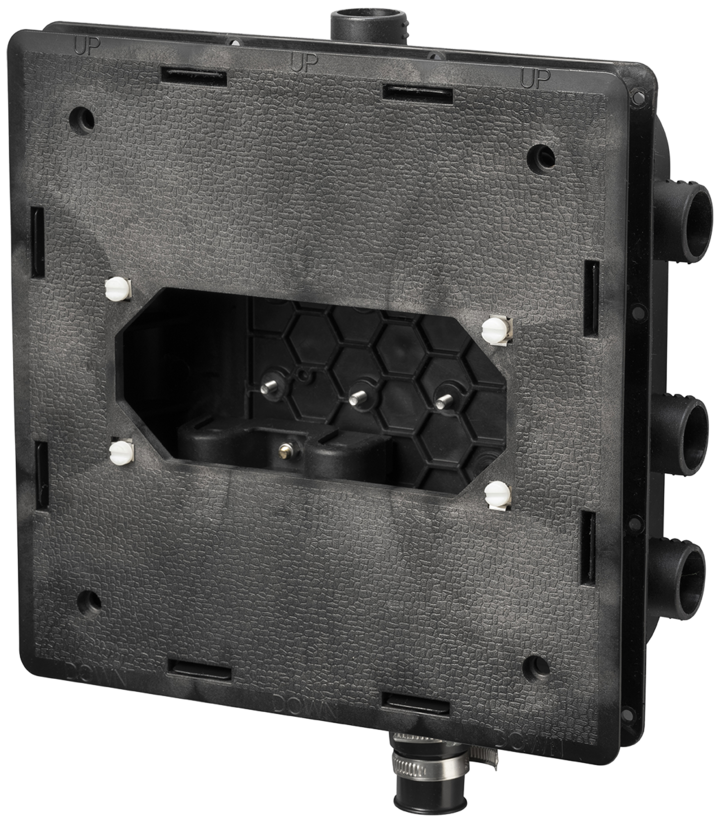 Tapwell T BOX 2.0 asennuslaatikko piiloasennettavalla suihkulle ja hanalle