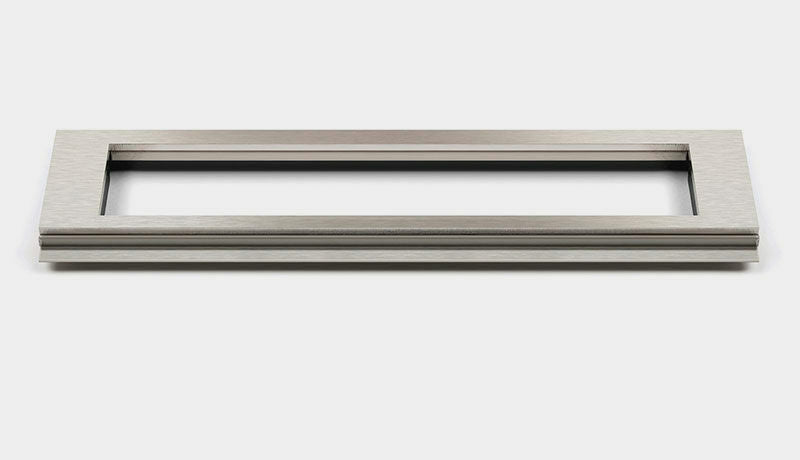 Unidrain HighLine kehys, vapaasti lattialle asennettava, Harjattu teräs