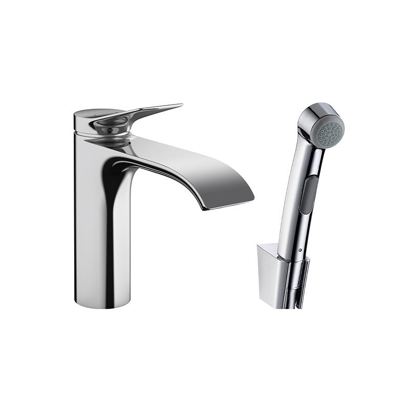 Vivenis Yksiote pesuallashana 110 Bidette pohjaventtiilillä, 75210000, kromi