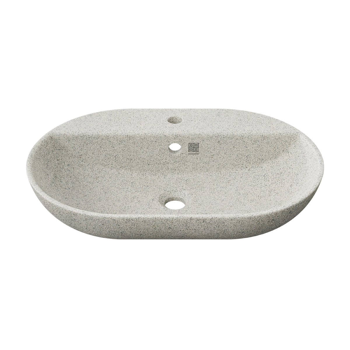 Tyylikäs Woodio soft60 pesuallas hanapaikalla, Linen