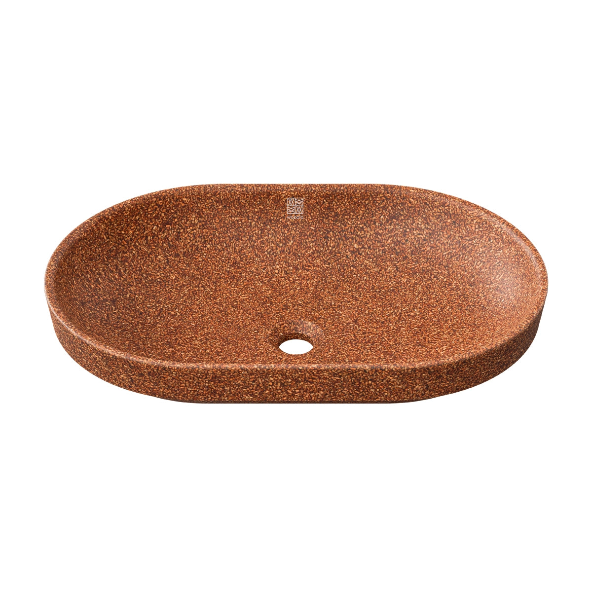 Woodio Soft60 upotettava pesuallas Clay, moderni pesuallas