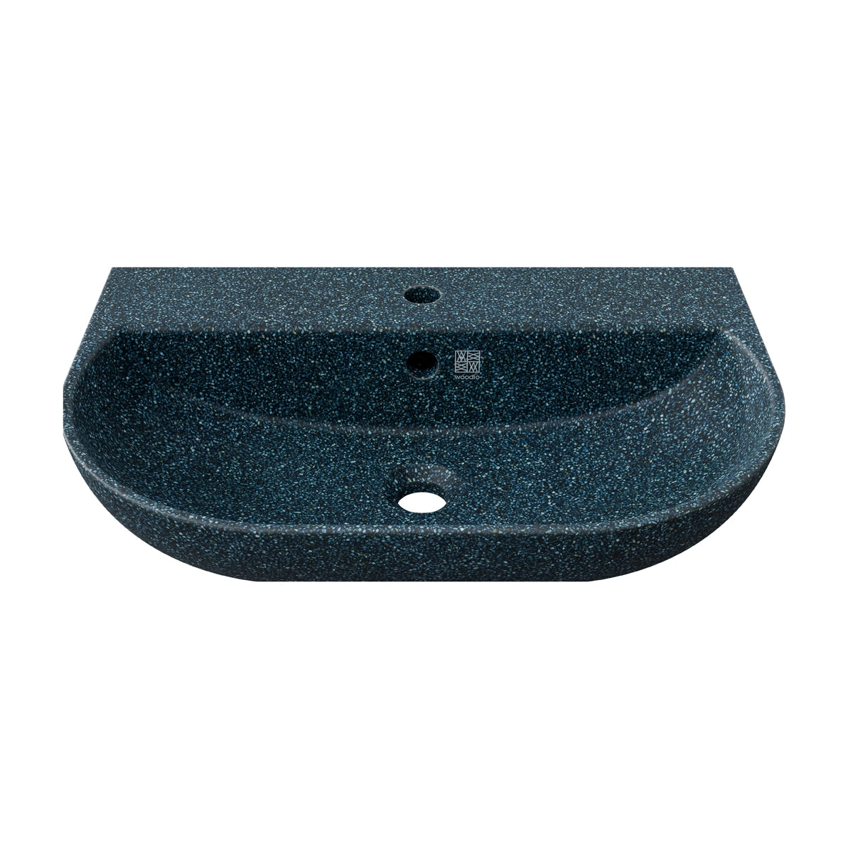 Kaunis Woodio Soft60 seinään kiinnitettävä pesuallas Artic